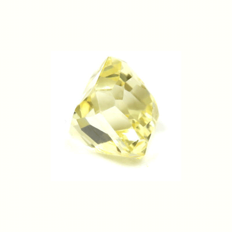 Yellow Sapphire Emerald Cut Untreated 1.30 cts.