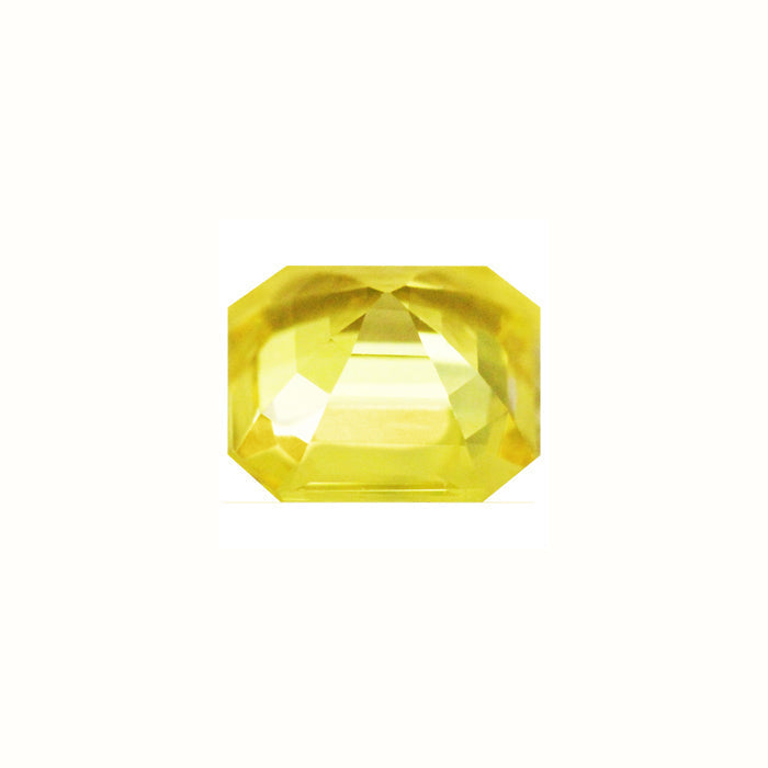 Yellow Sapphire Emerald Cut 1.25 cts.
