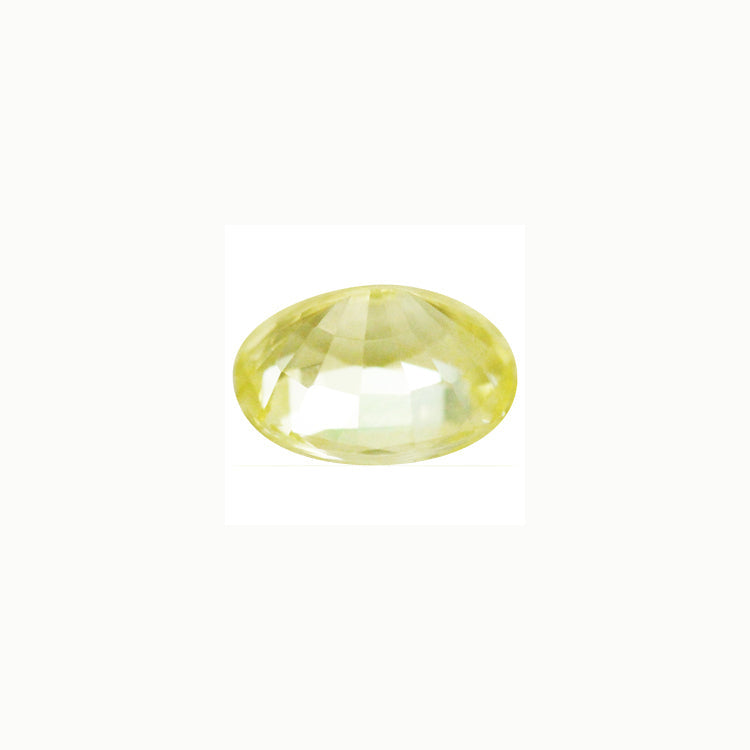 Yellow Sapphire Oval Untreated 1.06 cts.