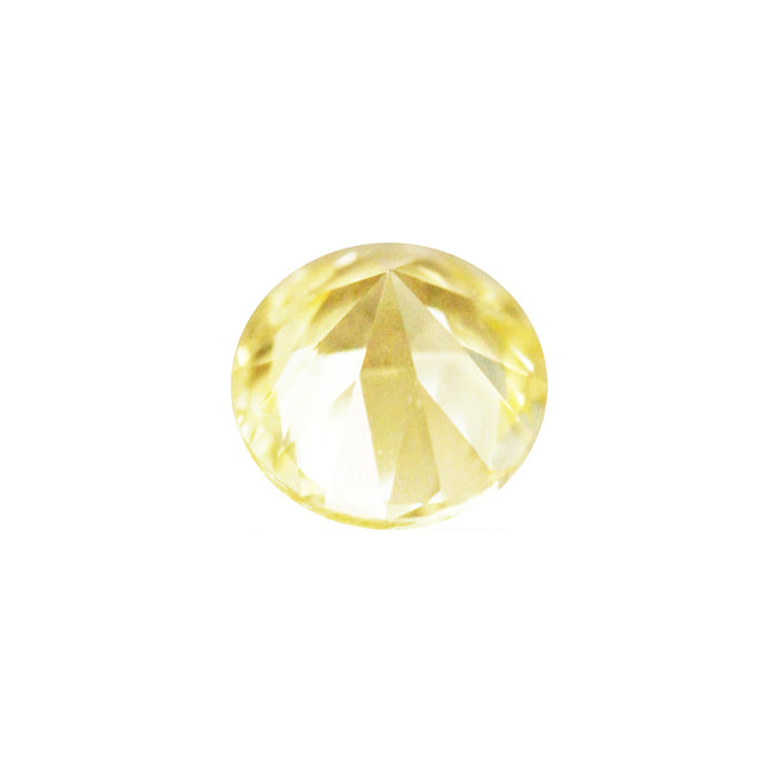 Yellow Sapphire Round Untreated 1.08 cts.