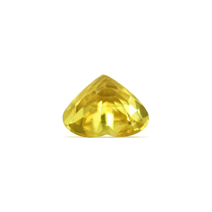 Yellow Sapphire Heart 2.49 cts.