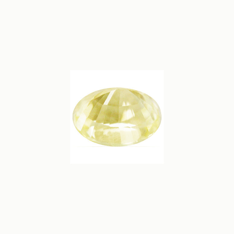 Yellow Sapphire Oval 1.27 cts.