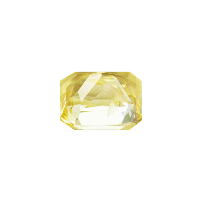 Yellow Sapphire Emerald Cut Untreated 1.69 cts.