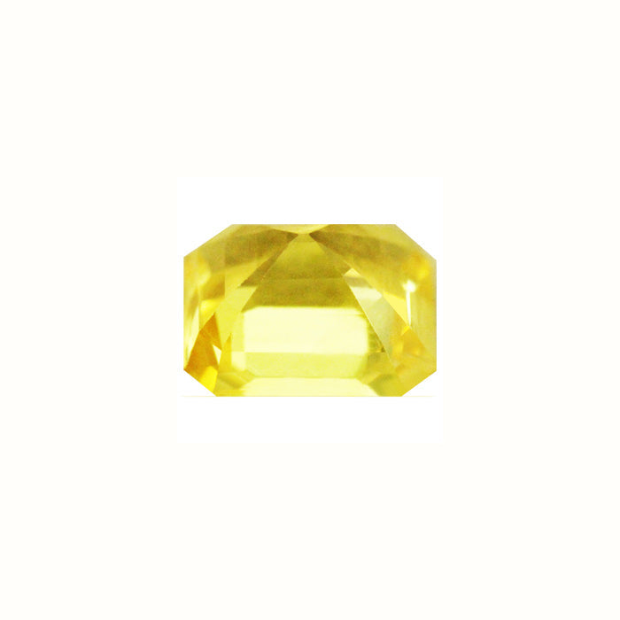Yellow Sapphire Emerald Cut 1.25 cts.