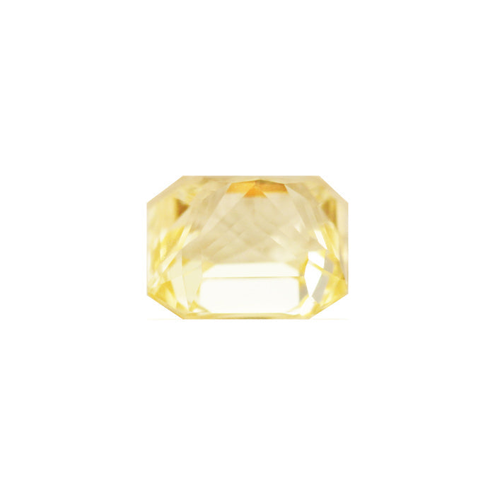 Emerald Cut Yellow Sapphire 2.15 cts.