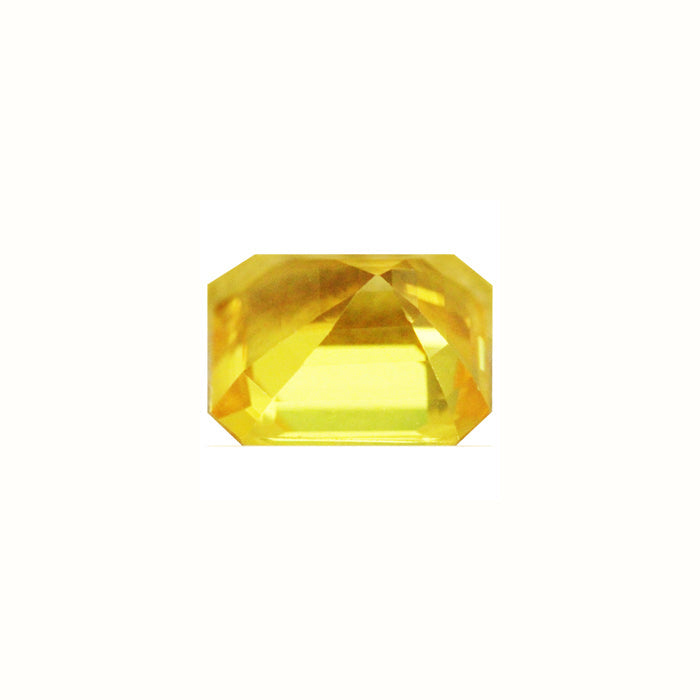 Yellow Sapphire Emerald Cut 1.76 cts.