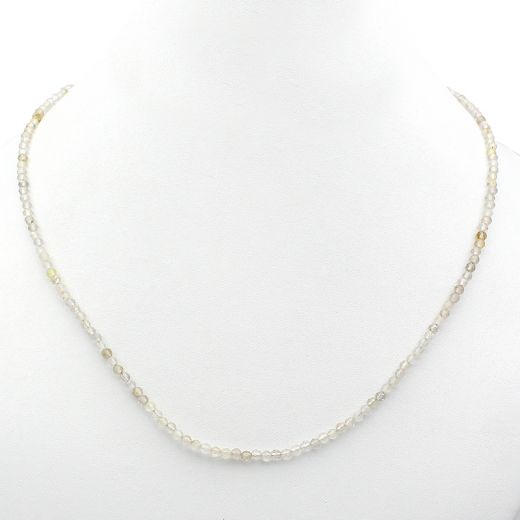 Beaded Golden Rutile Necklace