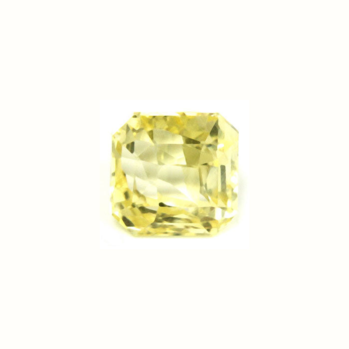 Yellow Sapphire Emerald Cut 1.17 cts.