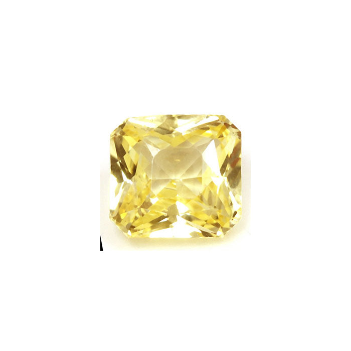 Yellow Sapphire Emerald Cut Untreated 1.42cts.