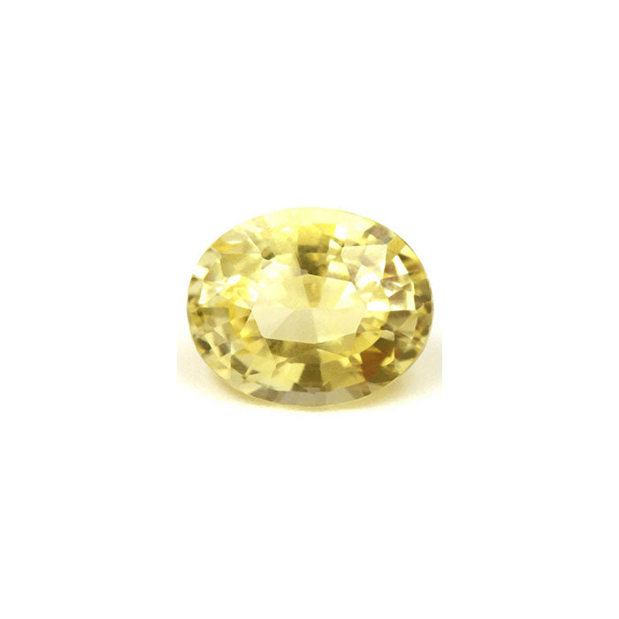 Yellow Sapphire Oval Untreated 1.75cts.