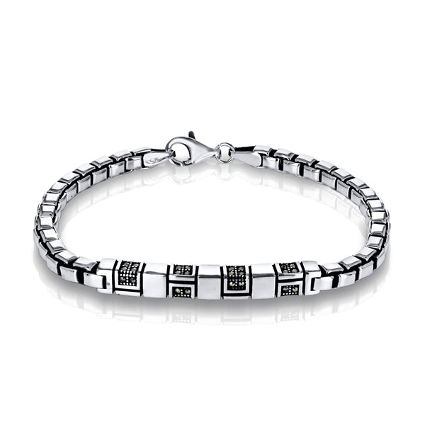 Finish Box Link w Black ID Bracelet