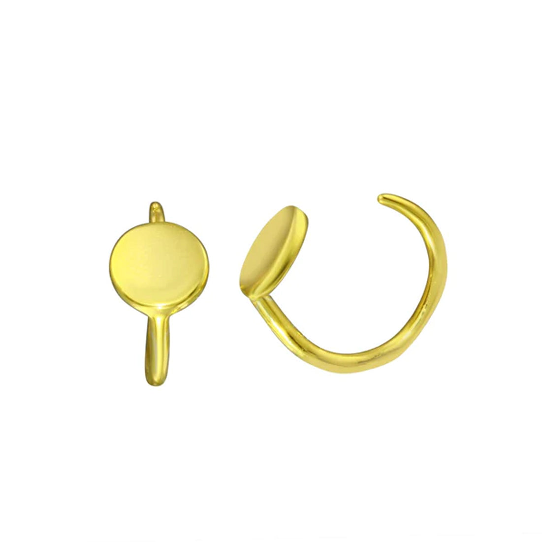 Day and Night -Hoop Earrings