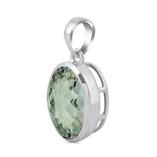 Crown Elegant Amethyst Pendant