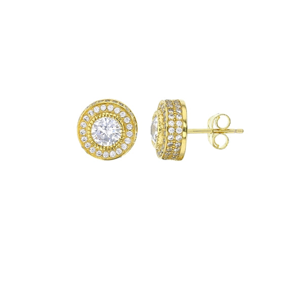 Circle Stud Earring
