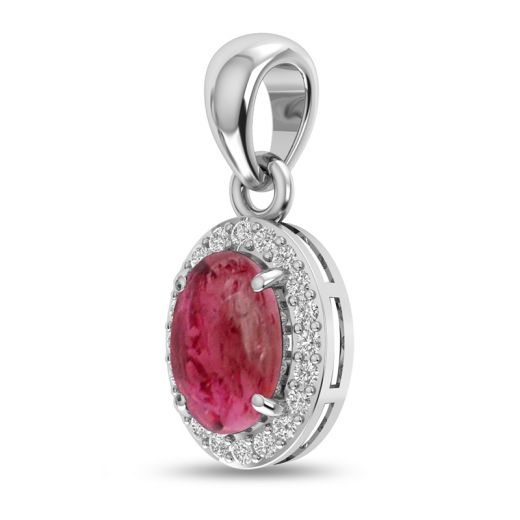 Red Crown Tanzanite Pendant