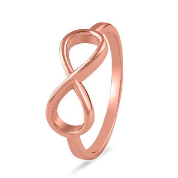 Infinity Rose Gold Ring