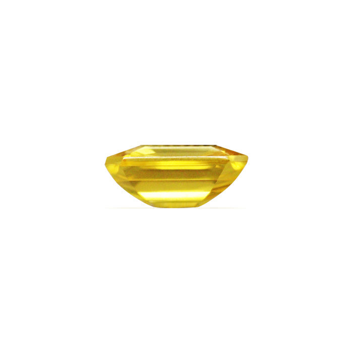 Yellow Sapphire Emerald Cut 1.97 cts.