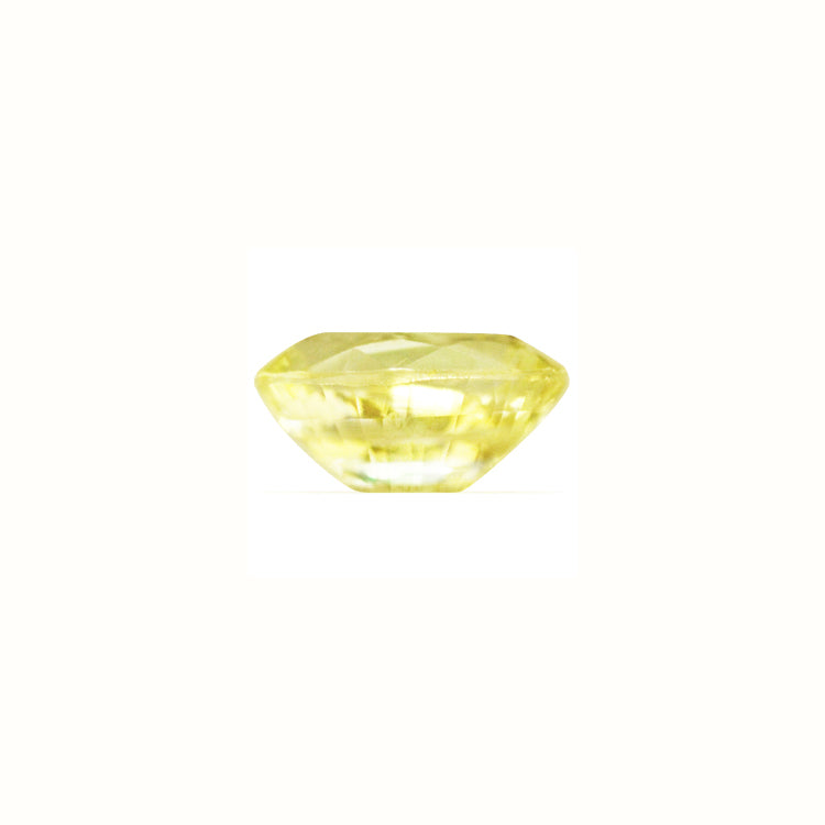 Yellow Sapphire Oval Untreated 1.21 cts.