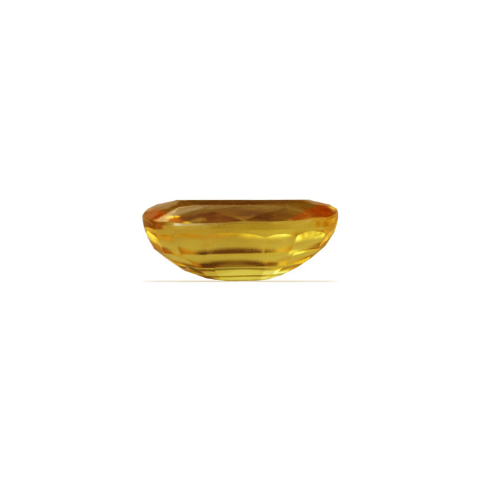 Yellow Sapphire Cushion 4.96 cts.