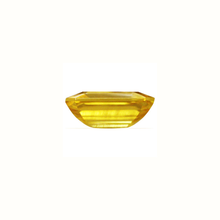 Yellow Sapphire Emerald Cut 1.96 cts.
