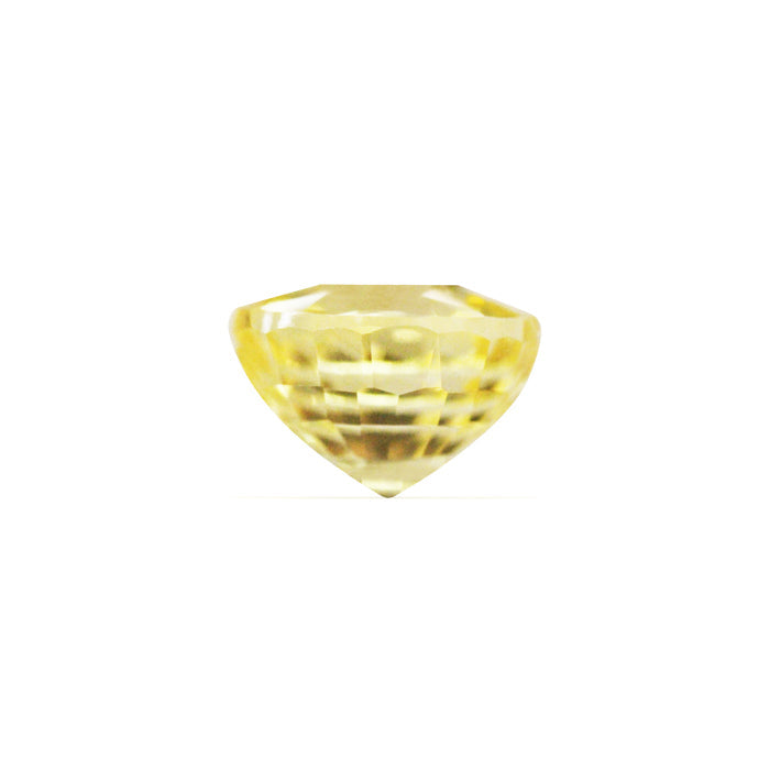 Yellow Sapphire Round GIA Certified Untreated 4.02 cts.