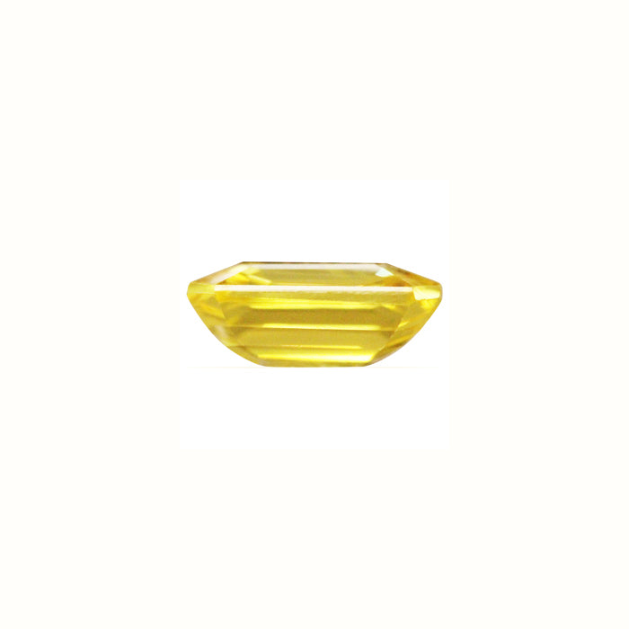 Yellow Sapphire Emerald Cut 1.84 cts.