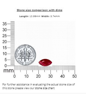 Ruby Marquise 1.37 cts.