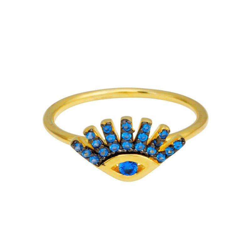 Blue Eye Ring