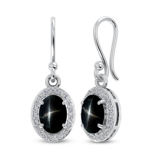 Black onyx earring