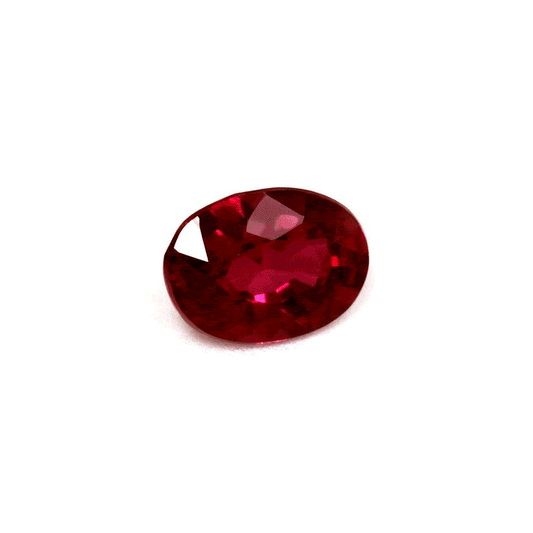 Ruby  Oval Untreated 0.48 cts.