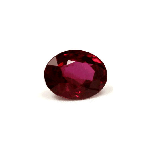 Ruby  Oval Untreated 0.86 cts.
