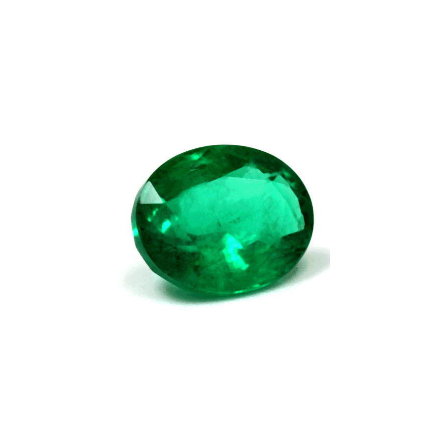 Emerald  Oval GIA Certified 3.26 cts.