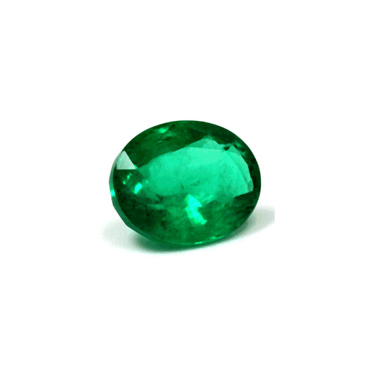 Emerald  Oval GIA Certified 3.26 cts.