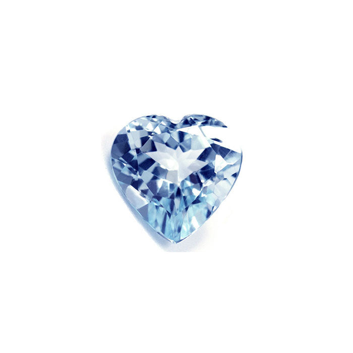 AQUAMARINE Heart 1.09 cts.