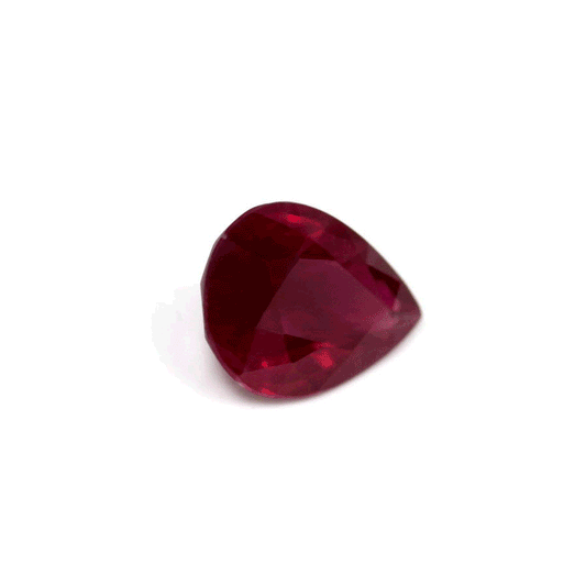 Ruby  Pear 1.37 cts.