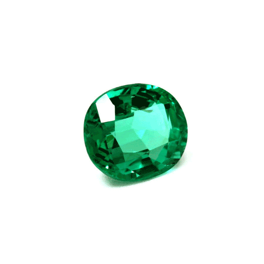 Green Emerald Oval GIA Certified Untreated 1.81 cts.