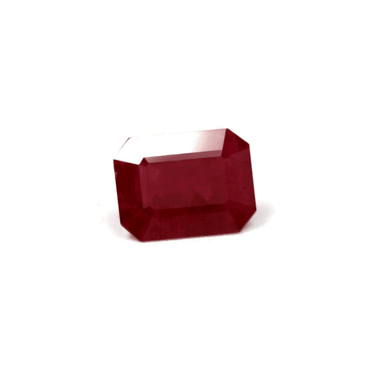 Emerald  Cut Ruby 1.98cts