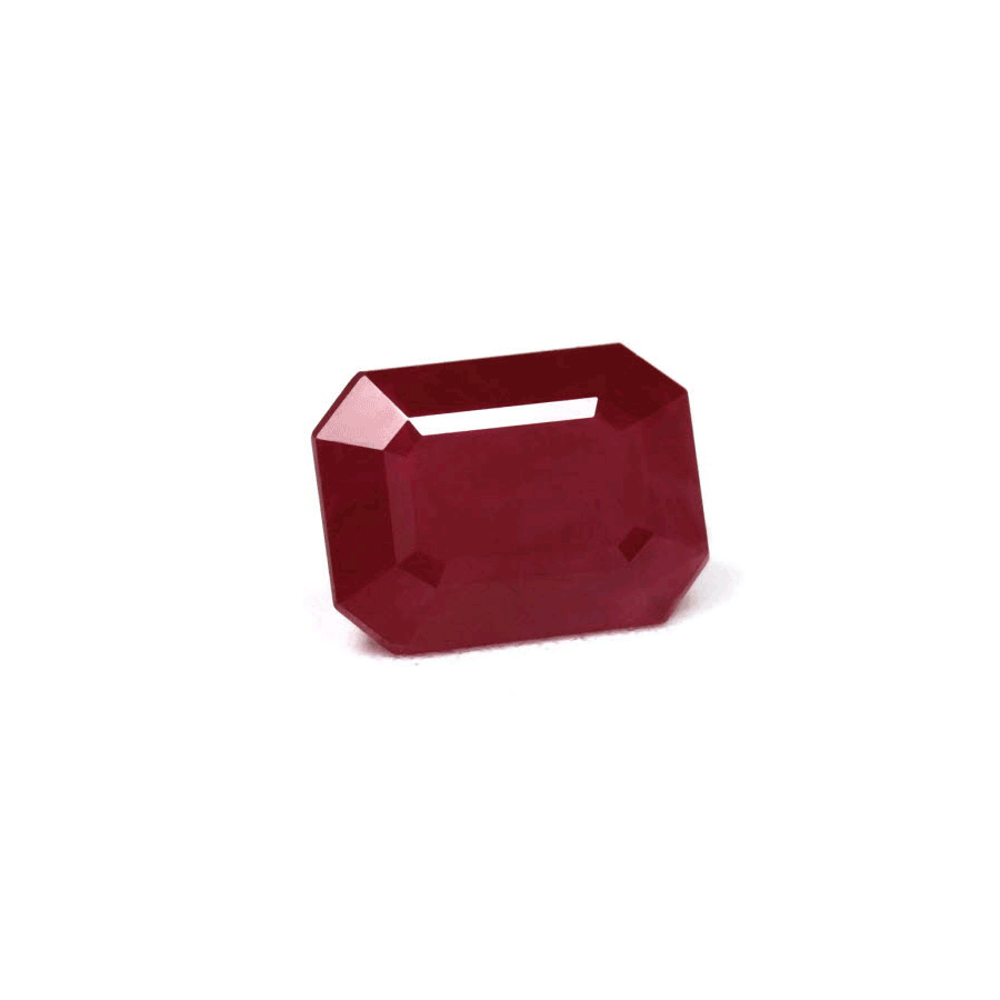 Emerald  Cut Ruby 2.09 cts.