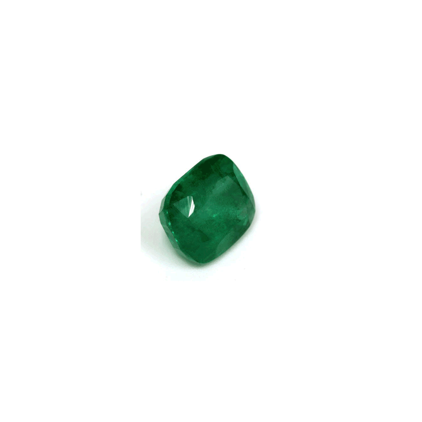 2.83 cts. Emerald Cushion