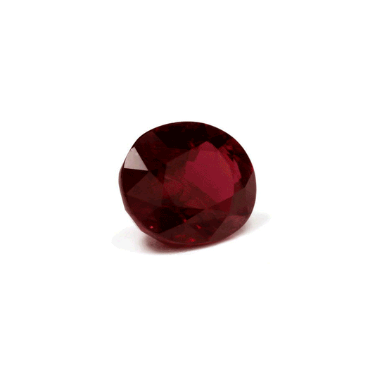 Ruby Oval  GIA Certified Composite 3.01 cts.
