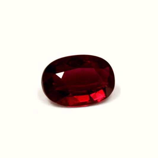 Ruby Cushion GIA Certified Untreated 3.01cts.