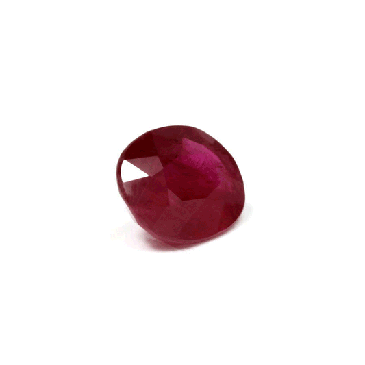 Ruby Oval GIA  Certified 3.08 cts