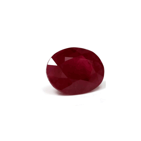 Ruby  Oval GIA Certified 3.25 cts.