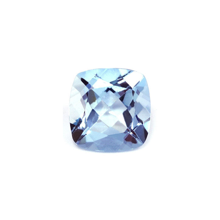 AQUAMARINE  Cushion 3.49 cts.