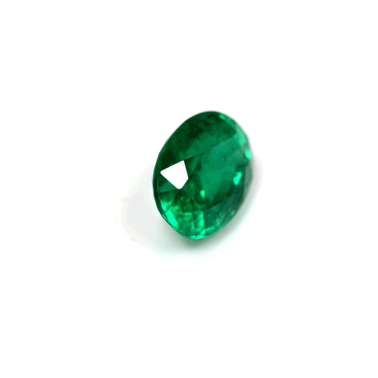 Emerald Oval GIA Certified 3.78 cts.
