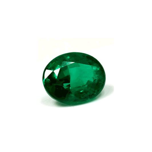 Emerald  Oval GIA Certified 3.36 cts.