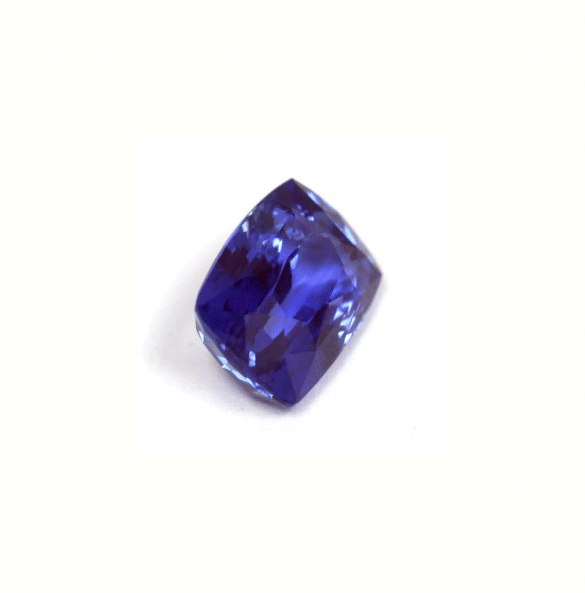 BLUE SAPPHIRE GIA Certified 6.07 cts Cushion