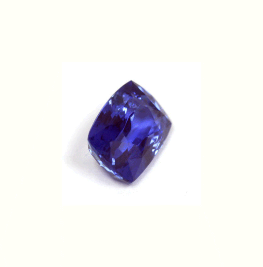 BLUE SAPPHIRE GIA Certified 6.07 cts Cushion