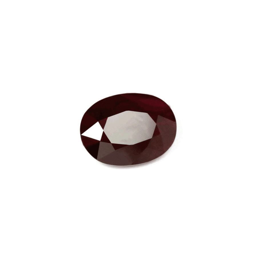 Ruby Ova l GIA Certified 5.90 cts.