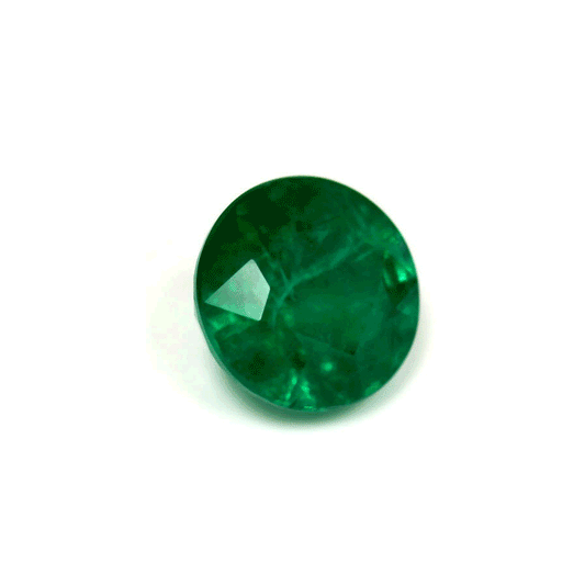 Emerald  Round GIA Certified 4.72 cts